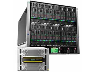 Blade-Cloud-XL (C7000G3+ 5 xBL460Gen9 + HPE 3PAR 9450 4n 24x7.68Tb SSD)
